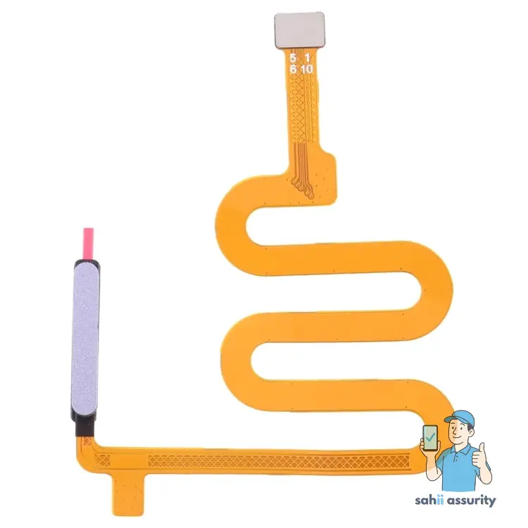 Fingerprint Sensor with Flex Cable for Infinix Note 10 Purple